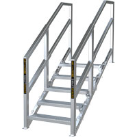 3-5 Step Telescopic Aluminum Smart Stairs Sécurité Médic