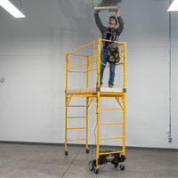 Motorized System for Climb-N-Go Scaffolding Sécurité Médic