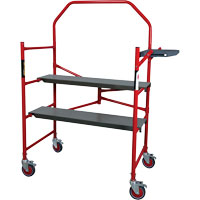 Buildman Portable Scaffold, 40-5/8" D x 4' H Sécurité Médic