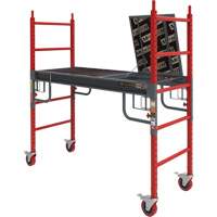 Buildman Baker Drywall Scaffold, 31" D x 6' H Sécurité Médic