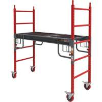 Buildman Baker Drywall Scaffold, 31" D x 6' H Sécurité Médic