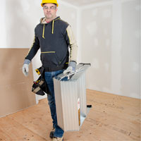Portable Work-Stand Saw Horse, Aluminum Frame, 12-1/4" D x 24" H Sécurité Médic