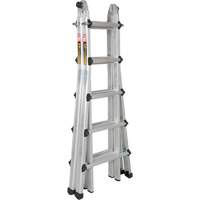 &eacute;chelle t&eacute;lescopique multifonction, Aluminium, 300 lb, CSA calibre 1A Sécurité Médic