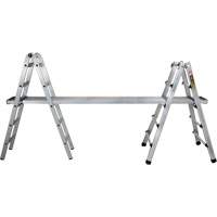 &eacute;chelle t&eacute;lescopique multifonction, Aluminium, 300 lb, CSA calibre 1A Sécurité Médic