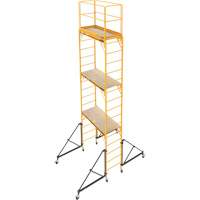 Universal Outriggers with Casters Set Sécurité Médic
