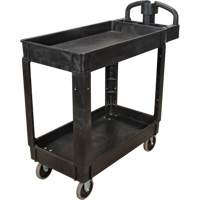 Chariot utilitaire, 2 tiers, 17-1/8" x 33-1/2" x 37-5/8", Capacit&eacute; 550 lb Sécurité Médic