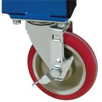 Manual Scissor Lift Table, 37-3/8" L x 23-5/8" W, Steel, 660 lbs. Capacity Sécurité Médic