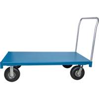 Heavy-Duty Platform Truck, 48" L x 24" W, 1200 lbs. Capacity, Flat Free Casters Sécurité Médic