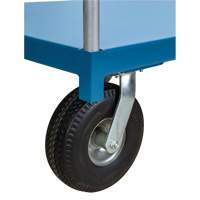 Heavy-Duty Platform Truck, 48" L x 24" W, 1200 lbs. Capacity, Flat Free Casters Sécurité Médic