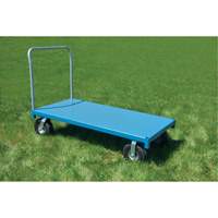 Heavy-Duty Platform Truck, 48" L x 24" W, 1200 lbs. Capacity, Flat Free Casters Sécurité Médic