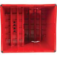 Escabeau industriel, 2 marches, 26" x 22-7/16" x Hauteur 19-11/16" Sécurité Médic