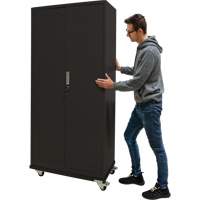 Socle roulant pour armoire, 24" la x 48" p x 1,375" h, Capacit&eacute; de 1000 lb Sécurité Médic