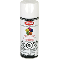 Laque industrielle Acryli-Quik, Blanc, Semi-brillant, 12 oz, Canette a&eacute;rosol Sécurité Médic