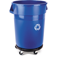 Contenant de collecte des d&eacute;chets recyclable Brute, Vrac, Plastique, 32 gal. US Sécurité Médic