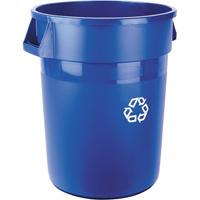 Contenant de collecte des d&eacute;chets recyclable Brute, Vrac, Plastique, 32 gal. US Sécurité Médic