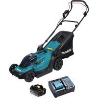 18V LXT Cordless Lawn Mower Kit, Push Walk-Behind, Battery Powered, 13" Cutting Width Sécurité Médic
