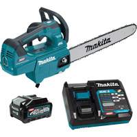 XGT Cordless Brushless Top Handle Chainsaw, 16", Battery Powered, 40 V Sécurité Médic