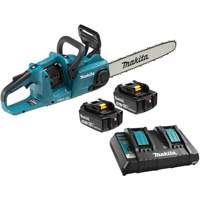 LXT 5.0Ah Brushless Rear Handle Chainsaw Kit, 16", Battery Powered, 36 V Sécurité Médic