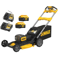 Trousse tondeuse &agrave; gazon sans balais sans fil 21 po XR 2X20V MAX*, Pouss&eacute;e automatique, &agrave; pile, Largeur de coupe 21" Sécurité Médic