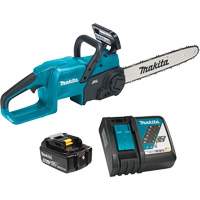 LXT Brushless Rear Handle Chainsaw Kit, 16", Battery Powered, 18 V Sécurité Médic