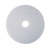 Floor Pad, 17", Polish, White Sécurité Médic