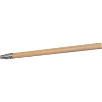 Structural Foam Push Broom Handle, Wood, ACME Threaded Tip, 15/16" Diameter, 60" Length Sécurité Médic