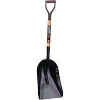 Grain & Coal Scoop Shovel, Wood, Tempered Steel Blade, D-Grip Handle, 27-3/4" Length Sécurité Médic
