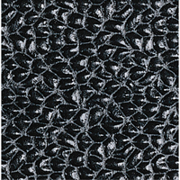 Comfort-King Anti-Static Matting, 3' W x 60' L x 3/8" T, Pebbled, Black Sécurité Médic