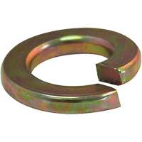 Split Lock Washer, 1", Yellow Zinc Sécurité Médic
