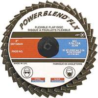 Powerblend FLX Roll-On Flap Disc, 3" x 120 Grit, Zirconia Alumina Sécurité Médic