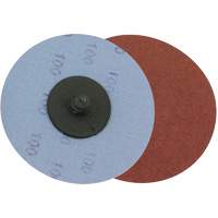 Disque de ponçage &agrave; support en tissu, 3" dia., Grain A50, Oxyde d'aluminium Sécurité Médic