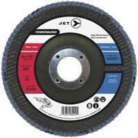PowerBlend Flap Disc, 7" x 7/8", Type 29, Z40 Grit, Zirconia Alumina Sécurité Médic