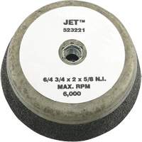 Resin Bond Cup Wheel, 4" x 2", 5/8"-11NC Arbor, Type 11 Sécurité Médic
