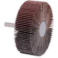 Shaft-Mounted Flap Wheel, 60 Grit, 3" x 1" x 1/4" Sécurité Médic