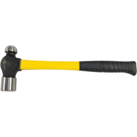 Heavy-Duty Handle Ball Pein Hammer, 40 oz. Head Weight, Fibreglass Handle Sécurité Médic