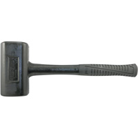 Marteau sans rebond, 4 lb, 14-3/4", Prise Fibre de verre/Bois/Acier tubulaire Sécurité Médic