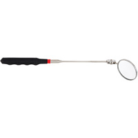 Round Face Telescopic Mirror, Circular, 2-1/4" L x 2-1/4" W, Telescopic Sécurité Médic