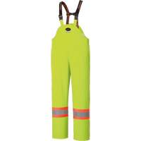 5895 Salopette FR imperm&eacute;able haute visibilit&eacute;, 2T-Grand, Jaune lime haute visibilit&eacute; Sécurité Médic