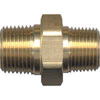 Mamelon hexagonal, Laiton, 3/4" x 1/2", NPT x NPT Sécurité Médic