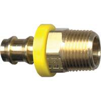 Raccord cannel&eacute; de boyau Grip-Tite, Laiton, 3/8" x 1/4" Sécurité Médic