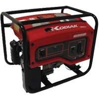 Kodiak KD3000VR Portable Generator, 2400 W Rated, 120 V, 16 L Tank Sécurité Médic