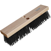 Road Warrior Extra Heavy-Duty Push Broom, 16", X-Coarse, Wire Bristles Sécurité Médic