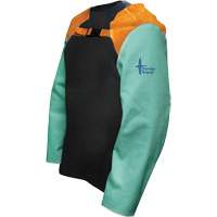FR Canvas Welding Sleeves, 24" L, Green Sécurité Médic