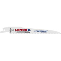 Wood Reciprocating Saw Blade, Bi-Metal, 6 TPI, 6" L x 3/4" W Sécurité Médic