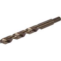 Heavy-Duty Jobber Drill Bit, High Speed Cobalt, 1/2", 6" L, 1-1/2" Flute, 135° Point Angle Sécurité Médic