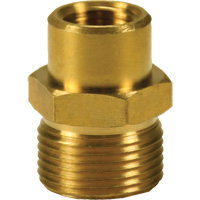 Female x Male Fixed Plug, 1/4" Sécurité Médic