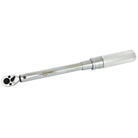 Heavy-Duty Micro-Adjustable Torque Wrench, Click, 1/4" Square Drive, 30 - 250 in-lbs. Sécurité Médic