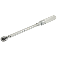 Heavy-Duty Micro-Adjustable Torque Wrench, Click, 3/8" Square Drive, 10 - 100 ft-lbs. Sécurité Médic