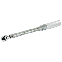 Micro-Adjustable Torque Wrench, Click, 3/8" Square Drive, 30 - 250 in-lbs. Sécurité Médic