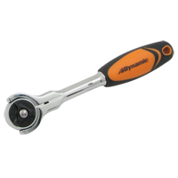 Swivel-Head Ratchet Wrench, 1/4" Drive, Cushion Grip Handle Sécurité Médic